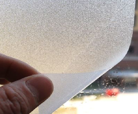 西安玻璃门外面粘广告用什么材料好？