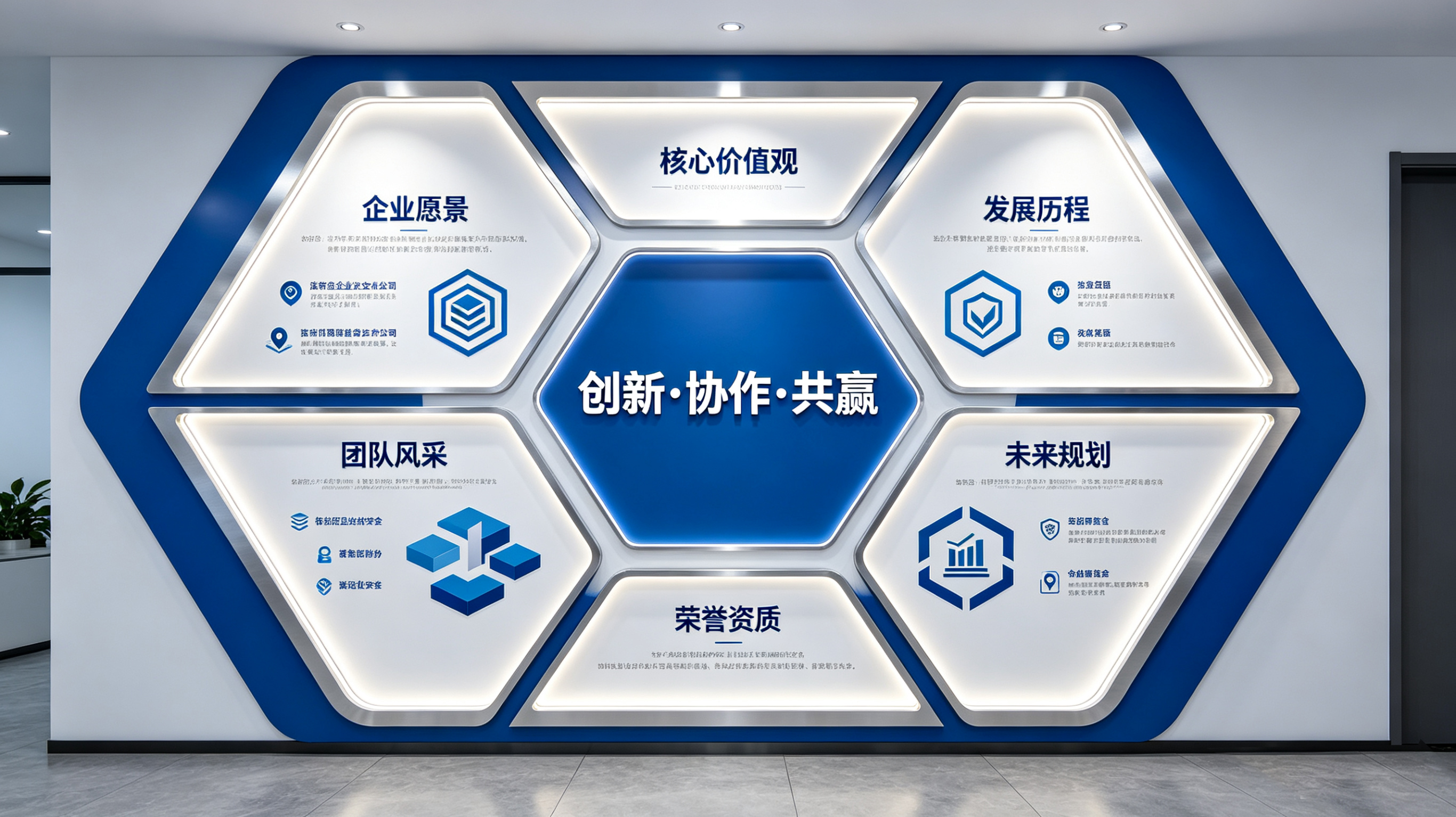 西安企业文化墙六边形避坑指南（新手常犯5个错误）